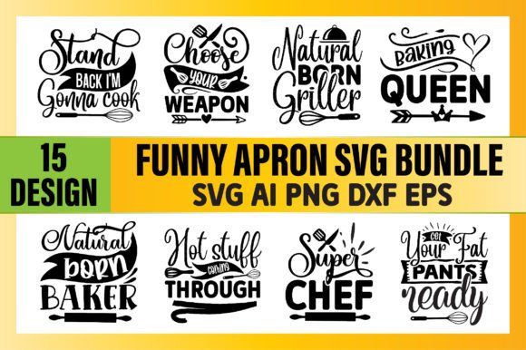 Funny Apron SVG Bundle: A Designer's Review