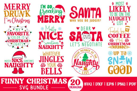 Funny Christmas SVG Bundle Vol.2 Review