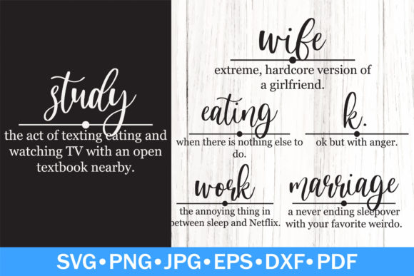 Funny Definitions SVG Bundle: A Designer Review