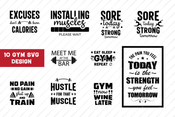 Funny Gym SVG Bundle: A Designer's Review
