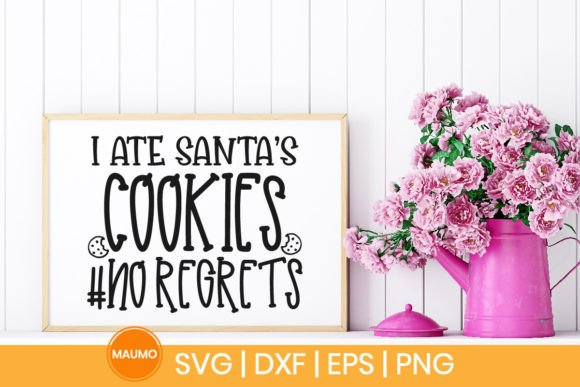 I Ate Santa's Cookies Funny Xmas Svg Review