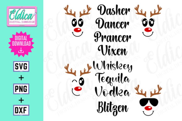 Reindeer Names SVG: A Designer's Holiday Review