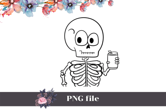 Skeleton Halloween Funny PNG, SVG Design Review